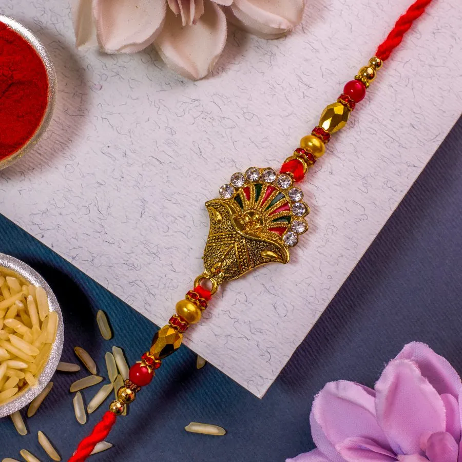Regal Kundan Rakhi