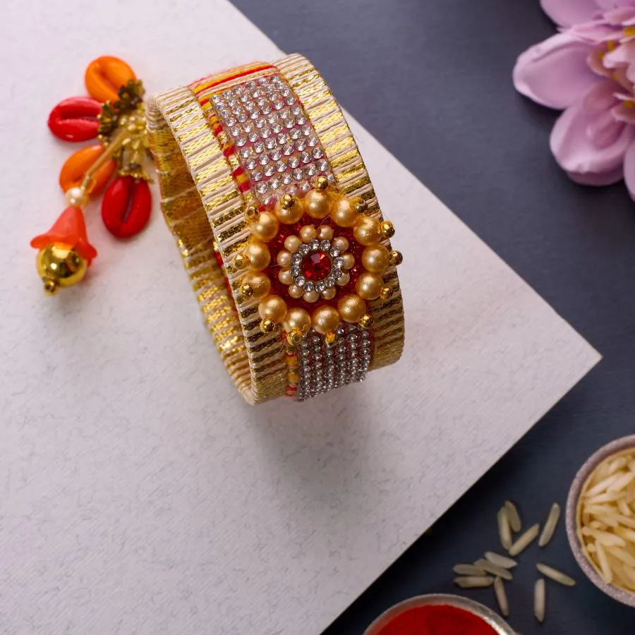 Crafted Elegance: Premium Kada Rakhi
