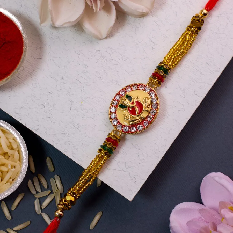 Sacred Ganesh Charm Rakhi