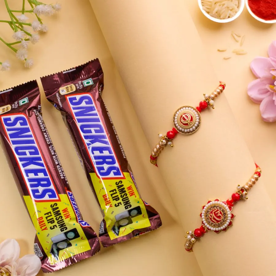 Punjabi Rakhi Delight with Snickers