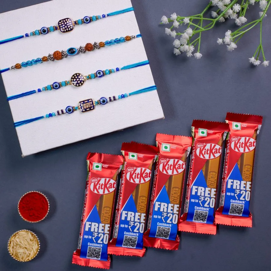 Rakhi & KitKat Combo for Brothers