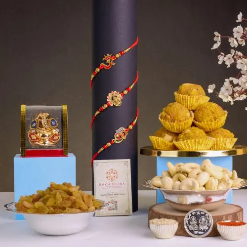 Rakhi Celebration with Kesar Laddu & More