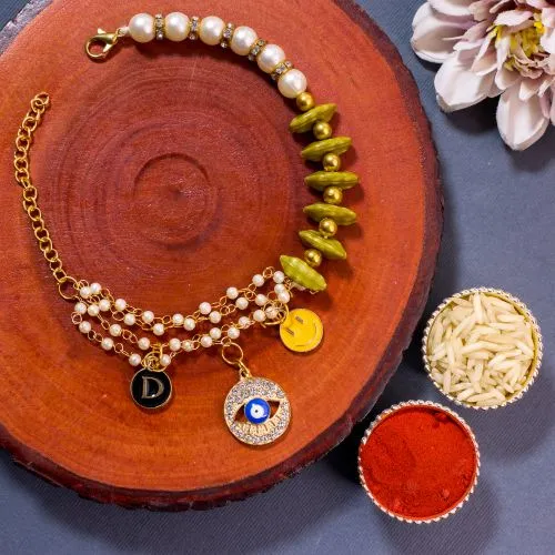 Stylish Evil Eye Protection Rakhi for Brothers