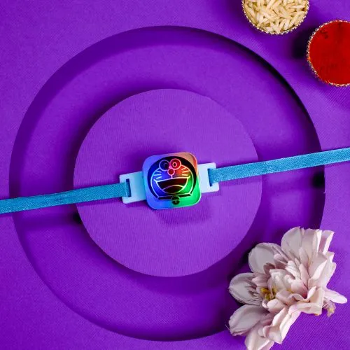 Whimsical Doremon Rakhi Gift
