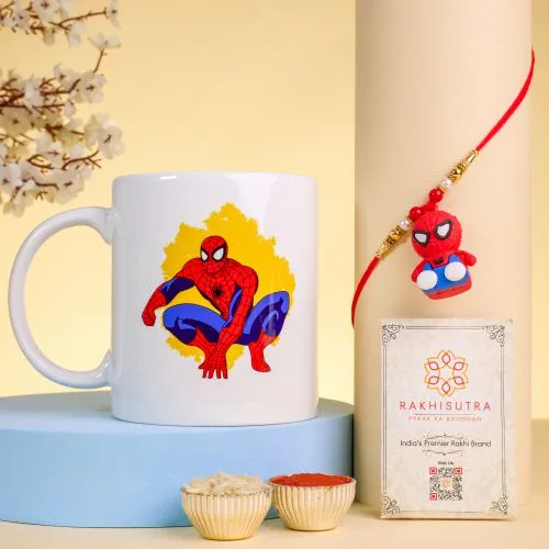 Superhero Rakhi with Mug Combo