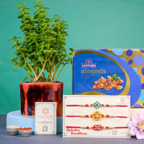 Cherished Bonds Rakhi Set